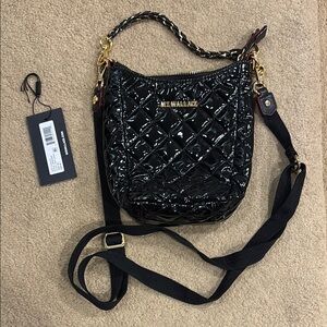 MZ Wallace Crosby Go Black Lacquer